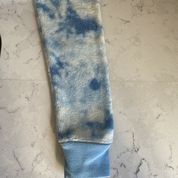 Justice Tie Dye Fleece Pullover Kids Sweatshirt; 100% polyester - Picture 6 of 8